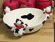 Large Cow Dish